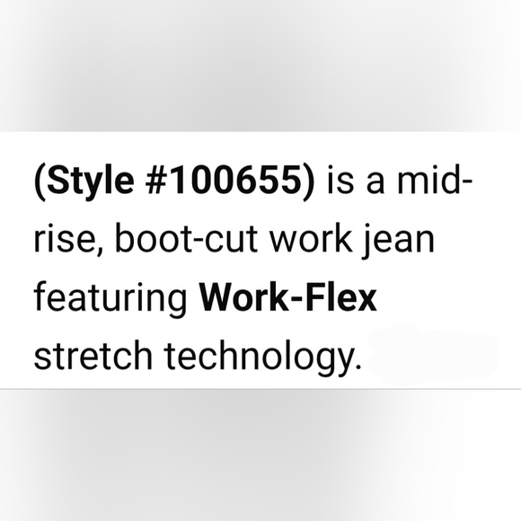 Carhartt Ladies Relaxed Fit Boot Cut Jasper Jeans NWT (RARE) 12 Tall - Picture 10 of 12